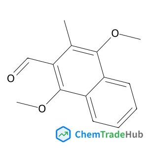 2-Naphthalenecarboxaldehyde, 1,4-dimethoxy-3-methyl- 2-Naphthalenecarboxaldehyde, 1,4-dimethoxy-3-methyl-