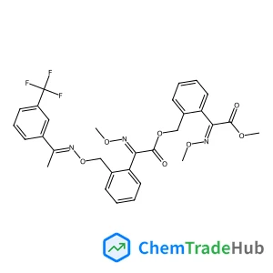 Methyl (2E)-(methoxyimino){2-[({(2E)-2-(methoxyimino)-2-[2-({[(E)-{1-[3-(trifluoromethyl)phenyl]ethylidene}amino]oxy}methyl)phenyl]acetyl}oxy)methyl]phenyl}acetate
