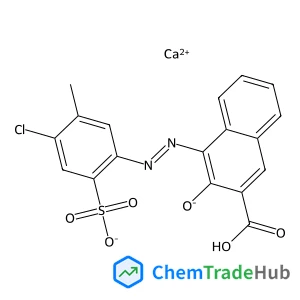 Calcium 4-((4-chloro-5-methyl-2-sulphonatophenyl)azo)-3-hydroxy-2-naphthoate