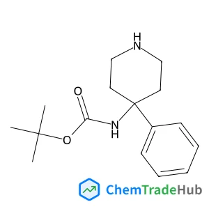 2-Methyl-2-propanyl (4-phenyl-4-piperidinyl)carbamate