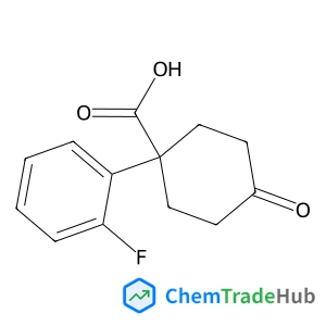 1-(2-Fluorophenyl)-4-oxocyclohexanecarboxylic acid 1-(2-Fluorophenyl)-4-oxocyclohexanecarboxylic acid