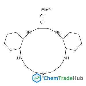 Manganese(2+) chloride - docosahydro-1H-dibenzo[b,h][1,4,7,10,13]pentaazacyclopentadecine (1:2:1)