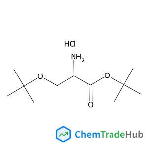 2-Methyl-2-propanyl O-(2-methyl-2-propanyl)-D-serinate hydrochloride (1:1) 2-Methyl-2-propanyl O-(2-methyl-2-propanyl)-D-serinate hydrochloride (1:1)