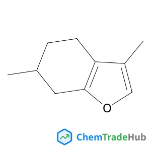 (6R)-3,6-Dimethyl-4,5,6,7-tetrahydro-1-benzofuran structure