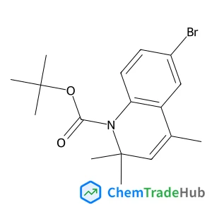 2-Methyl-2-propanyl 6-bromo-2,2,4-trimethyl-1(2H)-quinolinecarboxylate