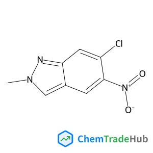 6-Chloro-2-methyl-5-nitro-2H-indazole