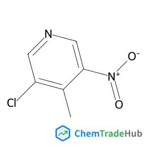 3-Chloro-4-methyl-5-nitropyridine