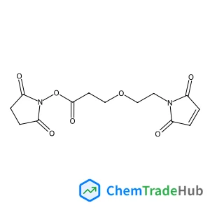 1-(2-{3-[(2,5-Dioxo-1-pyrrolidinyl)oxy]-3-oxopropoxy}ethyl)-1H-pyrrole-2,5-dione