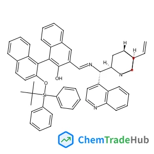 (1S)-3-[[(9S)-CINCHONAN-9-YLIMINO]METHYL]-2�-[[(TERT-BUTYL)DIPHENYLSILYL]OXY]-[1,1�-BINAPHTHALEN]-2-OL