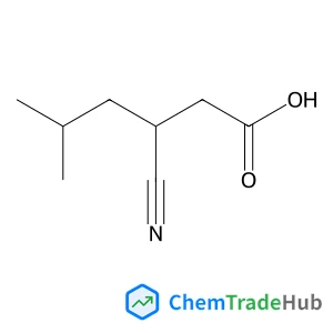 3-Cyano-5-methylhexanoic acid