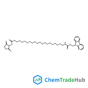9H-Fluoren-9-ylmethyl {21-[(2,5-dioxo-1-pyrrolidinyl)oxy]-21-oxo-3,6,9,12,15,18-hexaoxahenicos-1-yl}carbamate