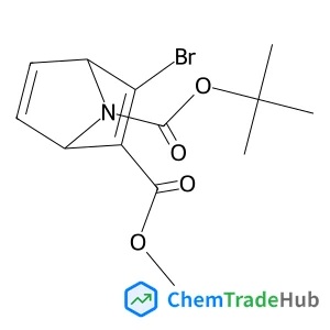 7-(1,1-Dimethylethyl) 2-methyl 3-bromo-7-azabicyclo[2.2.1]hepta-2,5-diene-2,7-dicarboxylate
