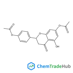 4-(7-Acetoxy-5-hydroxy-4-oxo-3,4-dihydro-2H-chromen-2-yl)phenyl acetate