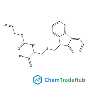 (R)-3-(((9H-Fluoren-9-yl)methyl)thio)-2-(((allyloxy)carbonyl)amino)propanoic acid
