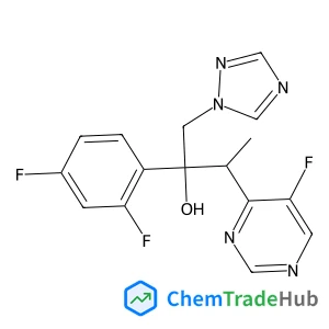 2-(2,4-Difluorophenyl)-3-(5-fluoro-4-pyrimidinyl)-1-(1H-1,2,4-triazol-1-yl)-2-butanol