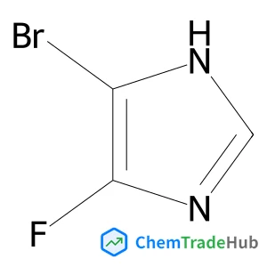 5-Bromo-4-fluoro-1H-imidazole structure