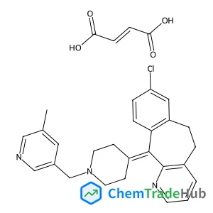 8-Chloro-11-{1-[(5-methyl-3-pyridinyl)methyl]-4-piperidinylidene}-6,11-dihydro-5H-benzo[5,6]cyclohepta[1,2-b]pyridine (2E)-2-butenedioate (1:1)