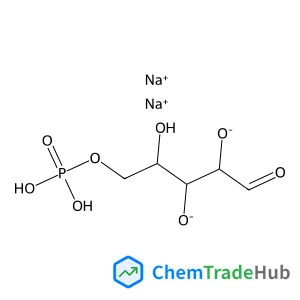 Disodium (2R,3R,4R)-4-hydroxy-1-oxo-5-(phosphonooxy)-2,3-pentanediolate