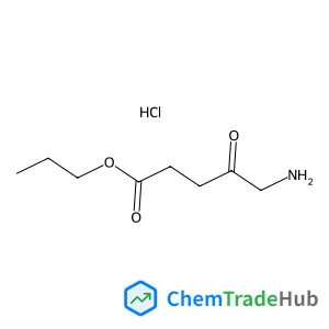 Pentanoic acid, 5-amino-4-oxo-, propyl ester, hydrochloride (1:1)