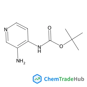 2-Methyl-2-propanyl (3-amino-4-pyridinyl)carbamate