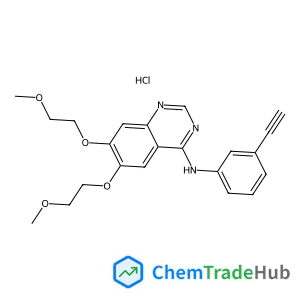 N-(3-Ethynylphenyl)-6,7-bis(2-methoxyethoxy)-4-quinazolinamine hydrochloride (1:1)