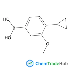 (4-Cyclopropyl-3-methoxyphenyl)boronic acid