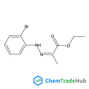 (E)-Ethyl 2-(2-(2-bromophenyl)hydrazono)propanoate