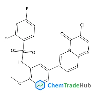 N-[5-(3-Chloro-4-oxo-4H-pyrido[1,2-a]pyrimidin-7-yl)-2-methoxy-3-pyridinyl]-2,4-difluorobenzenesulfonamide