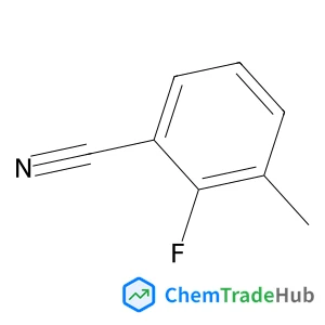 2-Fluoro-3-methylbenzonitrile structure