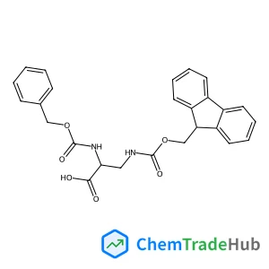 N-[(Benzyloxy)carbonyl]-3-{[(9H-fluoren-9-ylmethoxy)carbonyl]amino}-D-alanine