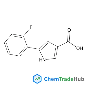 5-(2-Fluorophenyl)-1H-pyrrole-3-carboxylic acid