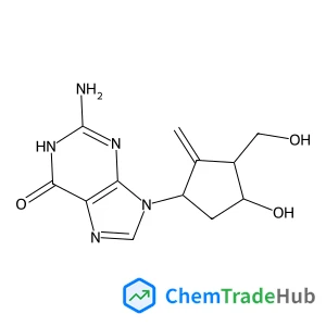 2-Amino-9-((1R,3S,4R)-4-hydroxy-3-(hydroxymethyl)-2-methylenecyclopentyl)-1H-purin-6(9H)-one