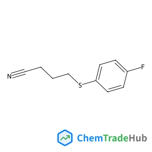 Butanenitrile, 4-[(4-fluorophenyl)thio]-