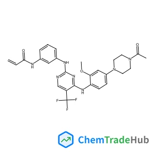 2-Propenamide, N-[3-[[4-[[4-(4-acetyl-1-piperazinyl)-2-methoxyphenyl]amino]-5-(trifluoromethyl)-2-pyrimidinyl]amino]phenyl]-