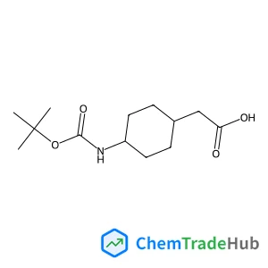 [trans-4-({[(2-Methyl-2-propanyl)oxy]carbonyl}amino)cyclohexyl]acetic acid