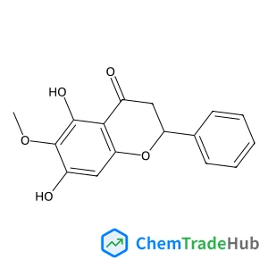 Flavanone, 5,7-dihydroxy-6-methoxy-