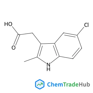 (5-Chloro-2-methyl-1H-indol-3-yl)acetic acid