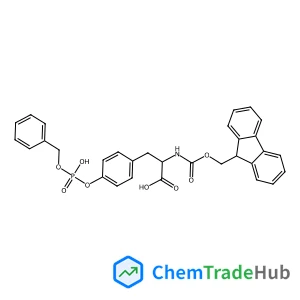 O-[(Benzyloxy)(hydroxy)phosphoryl]-N-[(9H-fluoren-9-ylmethoxy)carbonyl]-L-tyrosine