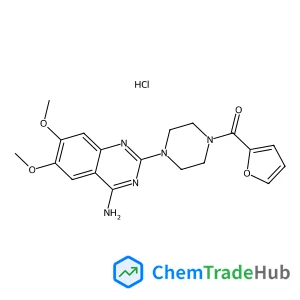 [4-(4-Amino-6,7-dimethoxy-2-quinazolinyl)-1-piperazinyl](2-furyl)methanone hydrochloride (1:1)