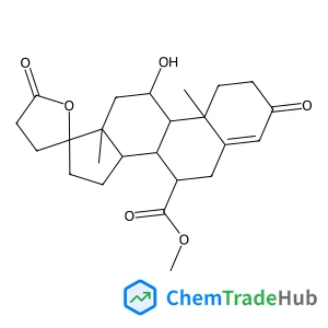 Methyl (7R,8S,9S,10R,11R,13S,14S,17R)-11-hydroxy-10,13-dimethyl-3,5'-dioxo-1,2,3,4',5',6,7,8,9,10,11,12,13,14,15,16-hexadecahydro-3'H-spiro[cyclopenta[a]phenanthrene-17,2'-furan]-7-carboxylate