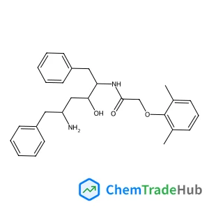 N-[(2S,3S,5S)-5-Amino-3-hydroxy-1,6-diphenyl-2-hexanyl]-2-(2,6-dimethylphenoxy)acetamide