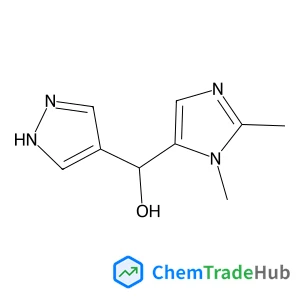 (1,2-Dimethyl-1H-imidazol-5-yl)(1H-pyrazol-4-yl)methanol