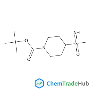 2-Methyl-2-propanyl 4-(S-methylsulfonimidoyl)-1-piperidinecarboxylate