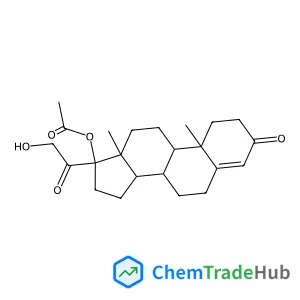 21-Hydroxy-3,20-dioxopregn-4-en-17-yl acetate