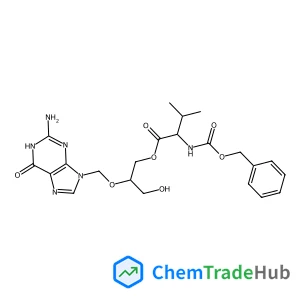 N-Carbobenzyloxy-L-valinyl-ganciclovir
