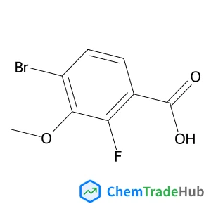 4-Bromo-2-fluoro-3-methoxybenzoic acid