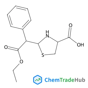 2-(2-Ethoxy-2-Oxo-1-Phenylethyl)-1,3-Thiazolidine-4-Carboxylic Acid