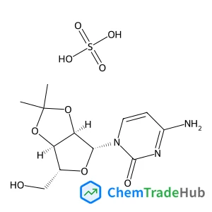 Cytidine, 2',3'-O-(1-methylethylidene)-, sulfate (1:1)