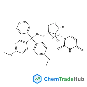 5’-O-(4,4’-Dimethoxytrityl)-2’-O,4’-C-methylene uridine