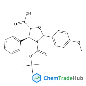 (4S,5R)-3-(N-TERT-BUTOXYCARBONYL)-2-(4'-ANISYL)-4-PHENYLOXAZOLIDINE-5-CARBOXYLIC ACID (REFERENCE GRADE)